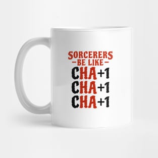 Funny Sorcerer Charisma Stats Mug